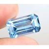 Natural Blue Aquamarine 9.60 Ct Emerald Certified Flawless Loose Gemstone