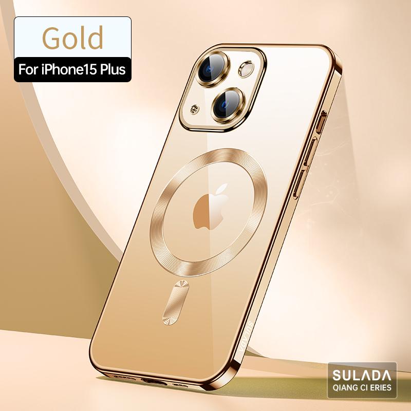 Case for Magsafe Mag Safe Iphone 15 Pro Max 14 Plus 13 12 11 X Xs Xr Se 2020 2022 8 15Pro Camera Lens Protector Protection Cover Phone Accessories