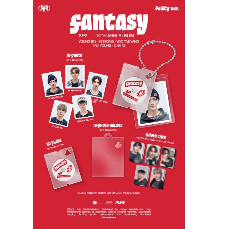 PLVE Ver FaNCy Ver SF9 14th Mini Album FANTASY