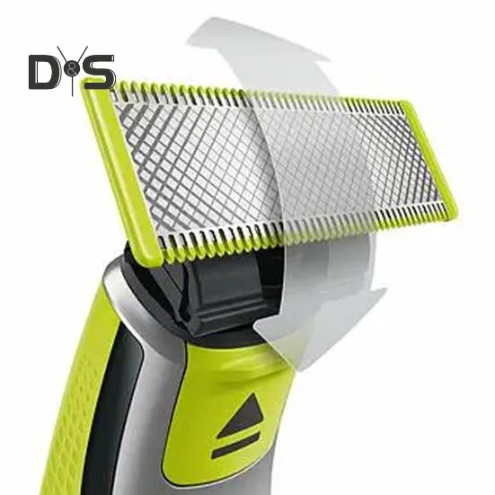 2Pcs Blade Replacement for Philips One Blade QP220/50 Electric Shaver Stainless Steel Men Razor Beard Trimmer Blade Head Husband Father Gift