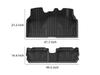 TPE Floor and Trunk Mats for 25 Changan Lumin RHD Models