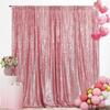 1PCS Sequin Backdrop,Glitter Background Curtains Shimmer Photography for Party Wedding Birthday Christmas Baby Shower Back Drop Decor