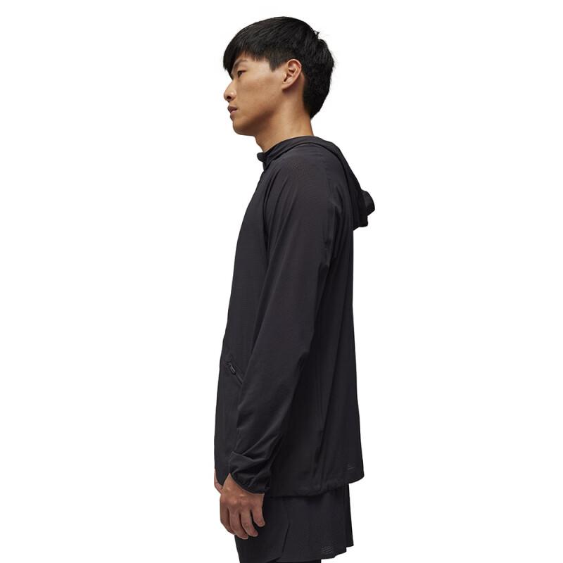 Y-3 M Run Jacket Lightweight Breathable Casual Jacket Men Jacket Black IN8746