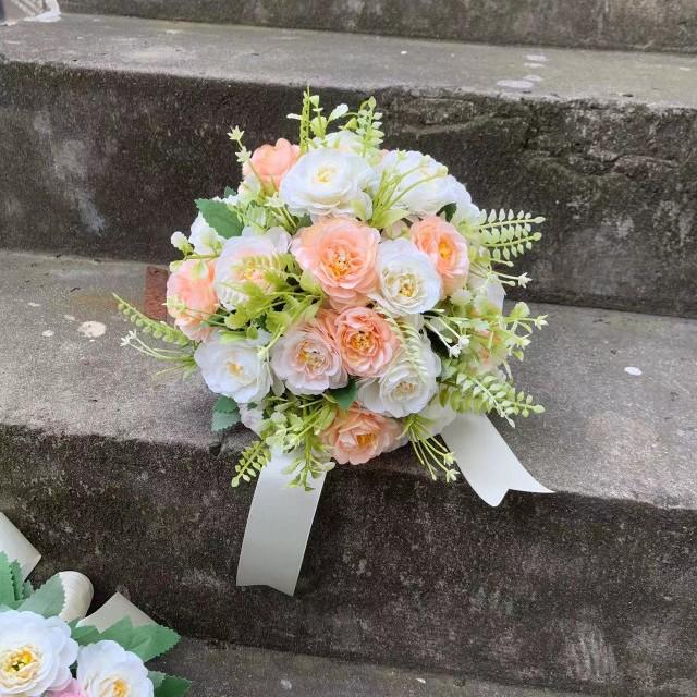 Koreanischer Waldstil Braut-Handstrauß für Hochzeit oder Foto-Requisiten