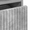 Bathroom Cabinet with Drawers Concrete Grey 31.5 x 33 x 190 cm