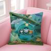 Bblue Octonauts Logo   Personalized Pillow Dust Cover Bedroom Kids Party Decoration Pillowcase Birthday Children Gift
