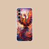 Luxury Phoenix Mobile Cell Phone Case for Samsung Galaxy S25 S24 S23 S22 S21Plus FE Ultra Clear Colorful Cover Cellphones Pretty
