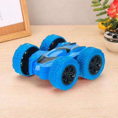 4Pcs Double-sided Flip Stunt Car Toy Four TPR Wheels Inertial Drive Truck Toy