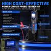 VDIAGTOOL V200 Car Electric Circuit Tester 6V-30V Automotive Power Probe Kit Electrical System Tester LCD Display Voltage Tester