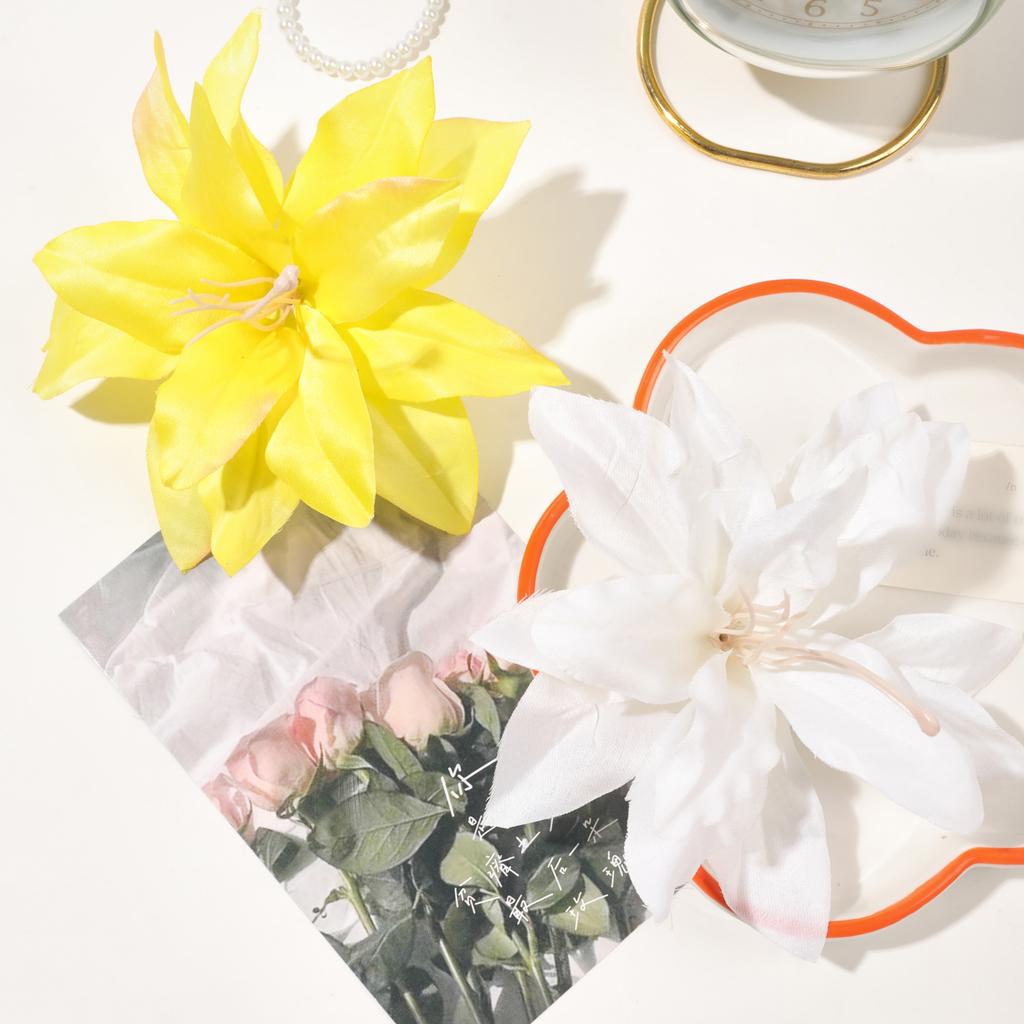 2 Pcs Elegant Bohemian Flower Compact Hair Clipsbridal Flower Side Pins Hairpin Vacation Beach Hair Accessories For Women