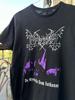 T-shirt Unisex Nera Vtg Mayhem De Mysteriis Stile Retro Stampa S5XL KH9215