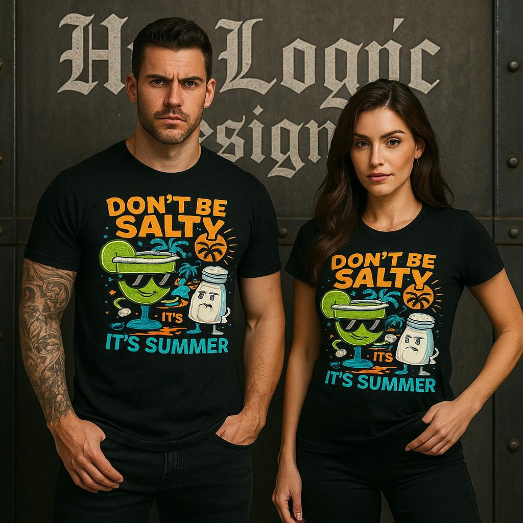 Don t Be Salty Summer T-shirt Beachwear Margarita margaritaville summer vibes M