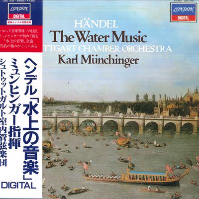LP Record KARL MUNCHINGER STUTTGARTER KAMMER  Handel Water Music L28C1255 LONDON 1982 Japan Obi Classical Used