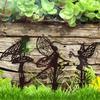 Gartenfee Metall Outdoor-Dekor Metall Garten Grabstein Logo Dekoration für Ihre Terrasse und Rasen Outdoor Terrasse Rasen Bepflanzung