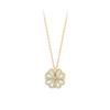 Four-Leaf Clover Necklace: Dual-Wear Design, Luxurious Heart Clavicle Chain for Women