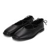 Barbara Lambskin Ballerina Mary Jane Flat Bbg133bk