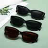 Retro European & American Women's Small Frame Sunglasses - High-End UV Protection, Versatile Street Style