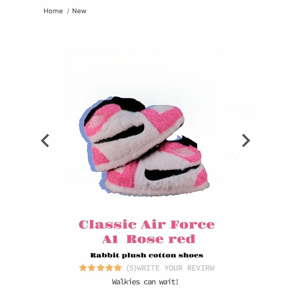 "Douyin-Inspired AJ1 Coconut Slippers: Retro Cotton Home Footwear for Couples"