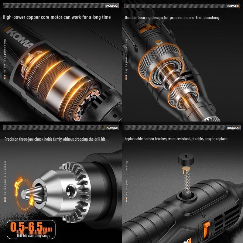 Komax Mini Electric Rotary Tool CN Plug (adapter Included)