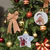 DIY with Hanging String Crafts Photo Frame Transparent Ball New Year Gifts Christmas Tree Ornaments