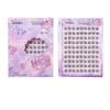 Mengjie Shangpin Glue-Free Natural False Eyelashes - Self-Adhesive, Beginner-Friendly, Photogenic Clumps, Large Capacity.