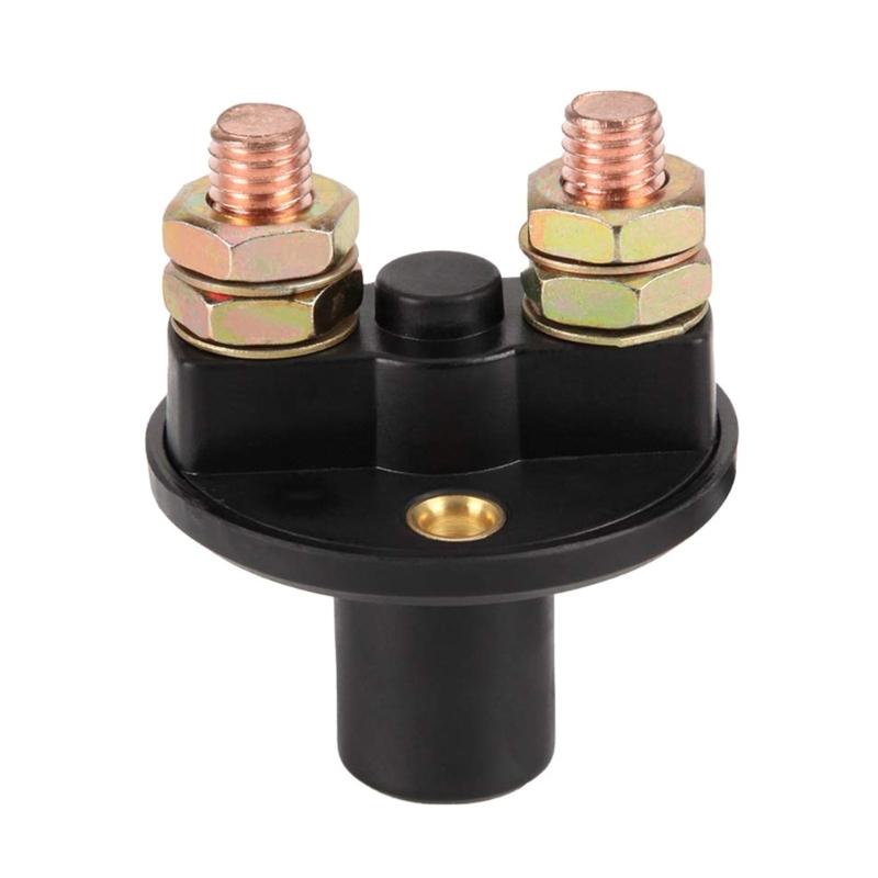 Battery Isolator Switch Disconnect 125A 12V 24V Power Cut Offs Cut with 2 Key Battery Isolator for Car Truck