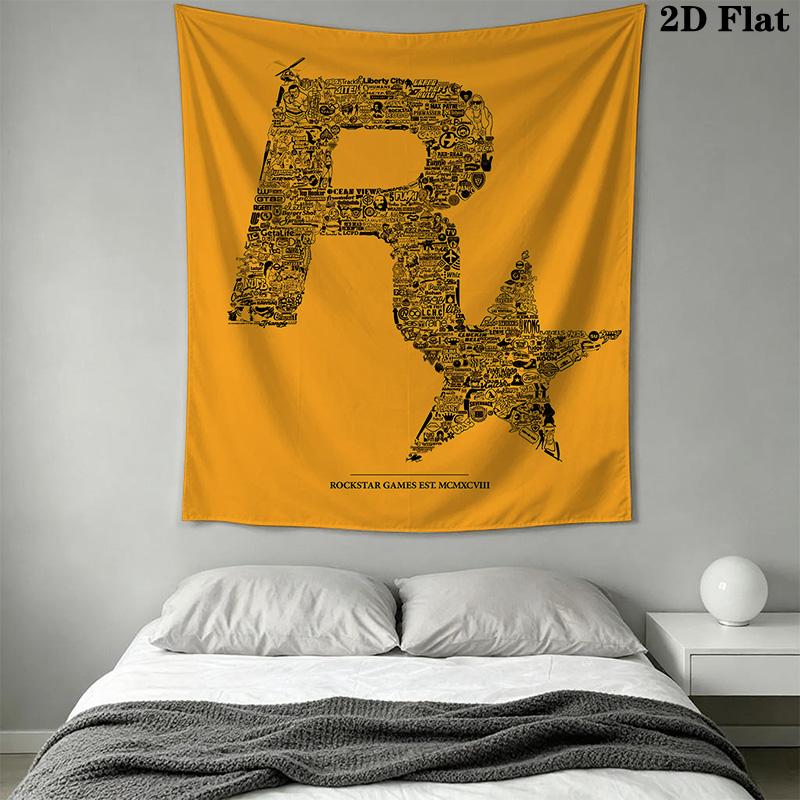 Grand Theft Auto V Cover Artwork Bedding 1 Duvet Cover 2 Pillowcase Without Core Soft And Comfortable Christmas Birthday Gift Bedding Set