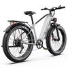 Elektrische Fiets Duotts F26 Lite 26" Dikke Banden 750W Motor Volwassen Elektrische Fiets 48V 18AH Dubbele Schijfremmen Maximale Belasting 150Kg
