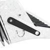 Unique Black Accordion Bellow Strap with Reinforced Edges and Secure Fastening System Suitable for Offering Durability
