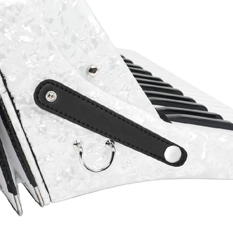 Unique Black Accordion Bellow Strap with Reinforced Edges and Secure Fastening System Suitable for Offering Durability