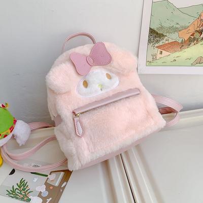 High Quality  New Plush Backpack Mini Schoolbag Girls and Boys Cute Shoulder Bag Cartoon Schoolbag Kindergarten Gifts