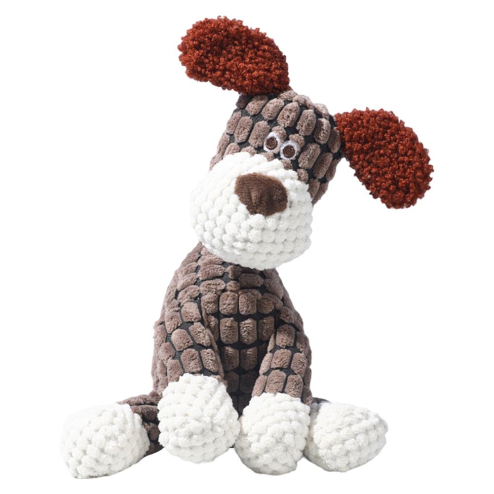 Pet Dog Toy Cute Plush Squeak Stuffed Toys Cartoon Puppy Dog Toy Puppy Teething Chewing Pet Dog Chew Squeak Toy Dog Accessories
