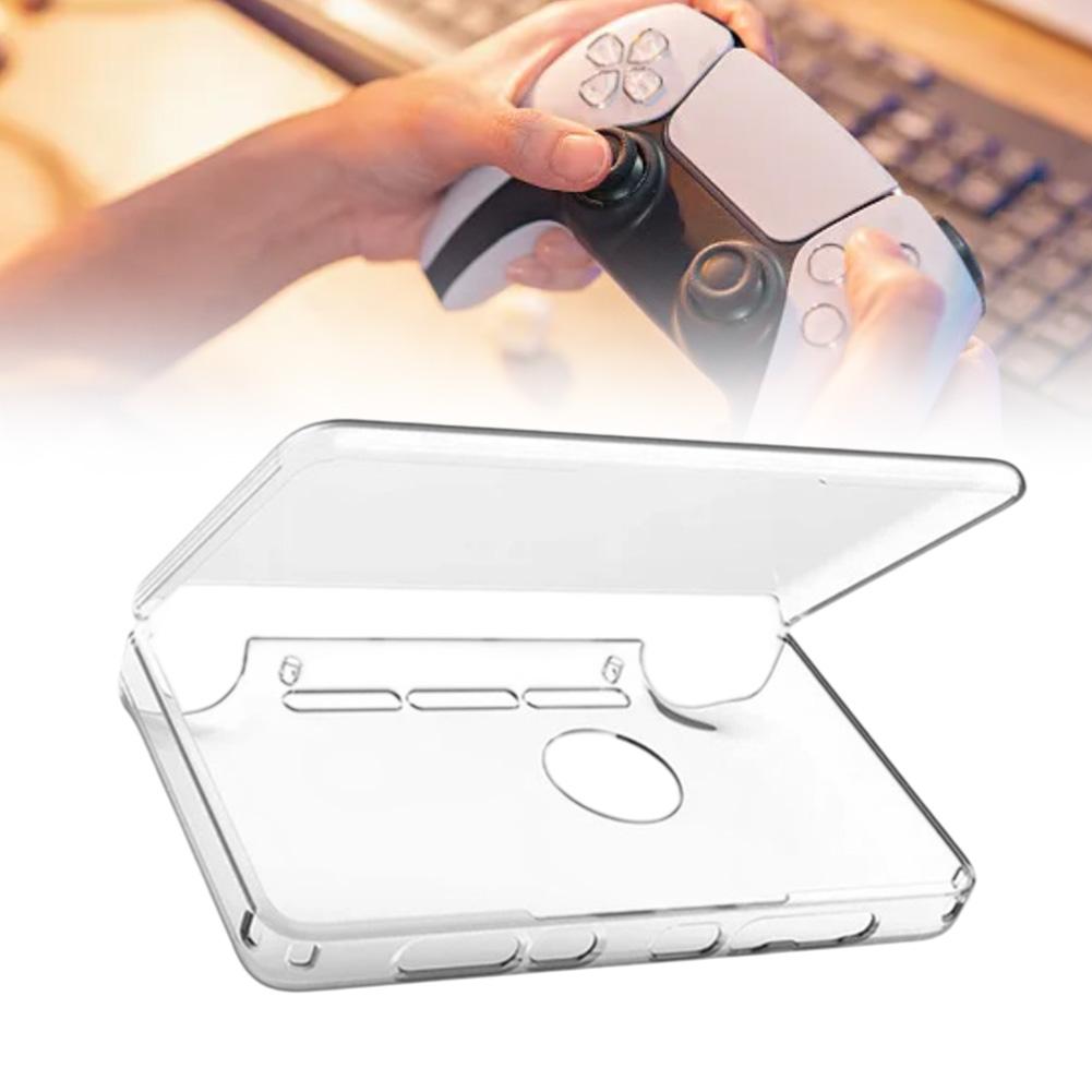 1 Pcs Transparent For TPU Protective Case For AYN-THOR Dual-Screen Flip Game Console Accessory Protective Cover