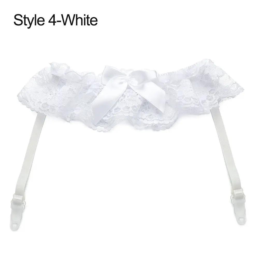 1pcs Cosplay Bowknot Lace Sexy Fashion Belt Garter Bridal Leg Garter Leg Ring Thigh Ring