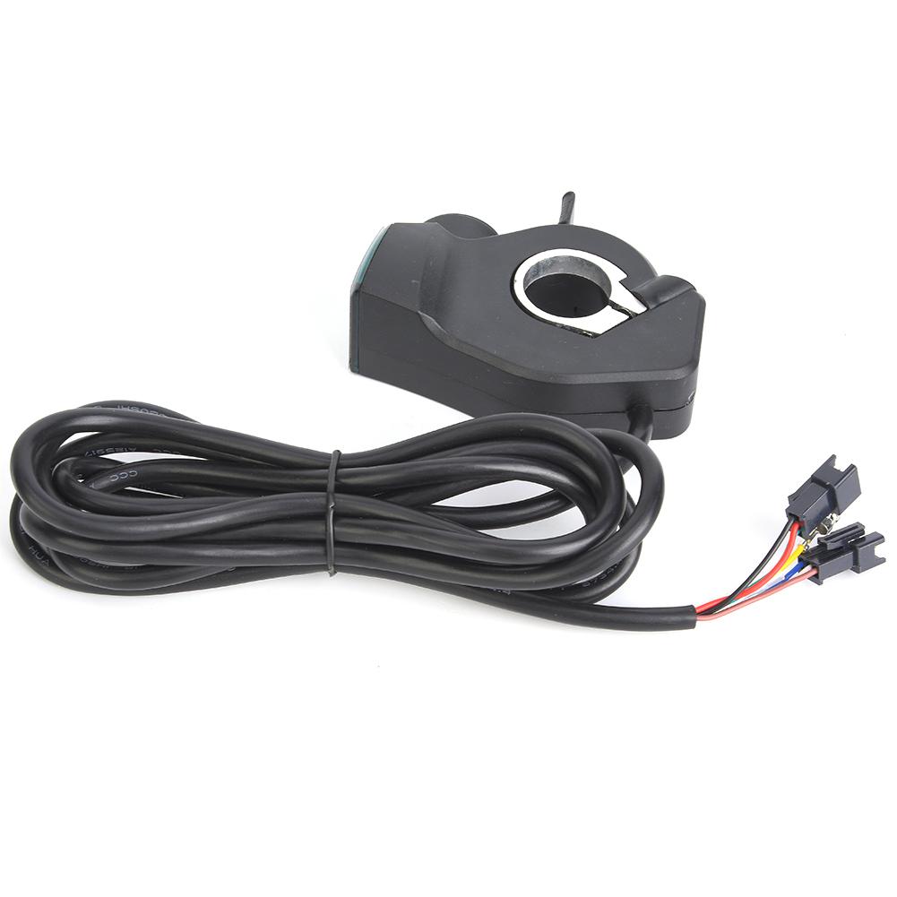 Electric Bike Thumb Throttle LCD Display Digital Battery Voltage Power Switch for Electric Vehicle