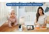 5-inch Wireless Night Vision Baby Monitor with Intercom