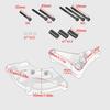GFARDMOTO Motorcycle Engine Guard Cover Crankcase Cover Kit with CNC Aluminum Replacement Cover Set for Kawasaki Z900RS Z 900 RS Z900 2018-2024 (Gold)