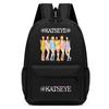 60123-4 KATSEYE Printed Backpack Student Waterproof Bag For Children School Use