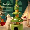JINGRUIXIANG Christmas Tree Cat Tower & Scratcher