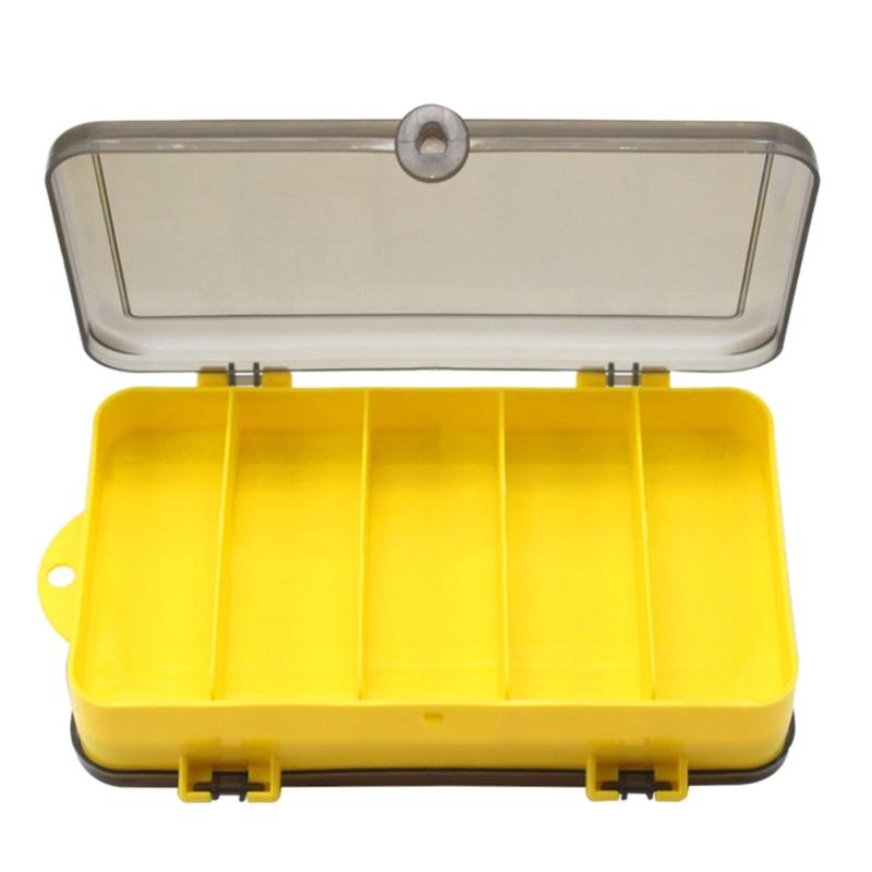 13 Grid Double Sided Fishing Tackle Box Placing Baits Plastic Tackle Box Waterproof Portable Lure Storage Container