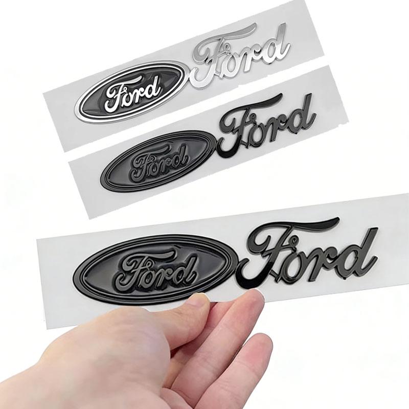 Car Styling ABS Emblem Rear Trunk Sticker For Ford Focus 2 F150 Mondeo Fusion Ranger Explorer Kuga Taurus Transit Badge Decal