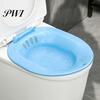 Bath Basin Ergonomic Design Strong Load-bearing Universal Soaking Women Men Portable Hemorrhoids Bathtub Daily Use Washing