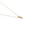 VA Vendome Aoyama K10 Yellow Gold Necklace with White Topaz GJVN051440TH