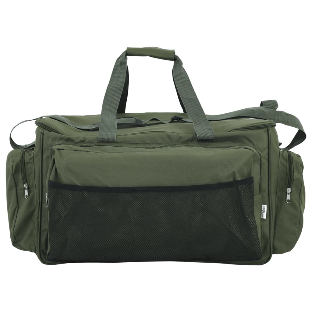 Vidaxl Fishing Bag, Waterproof, Dark Green, Oxford Fabric