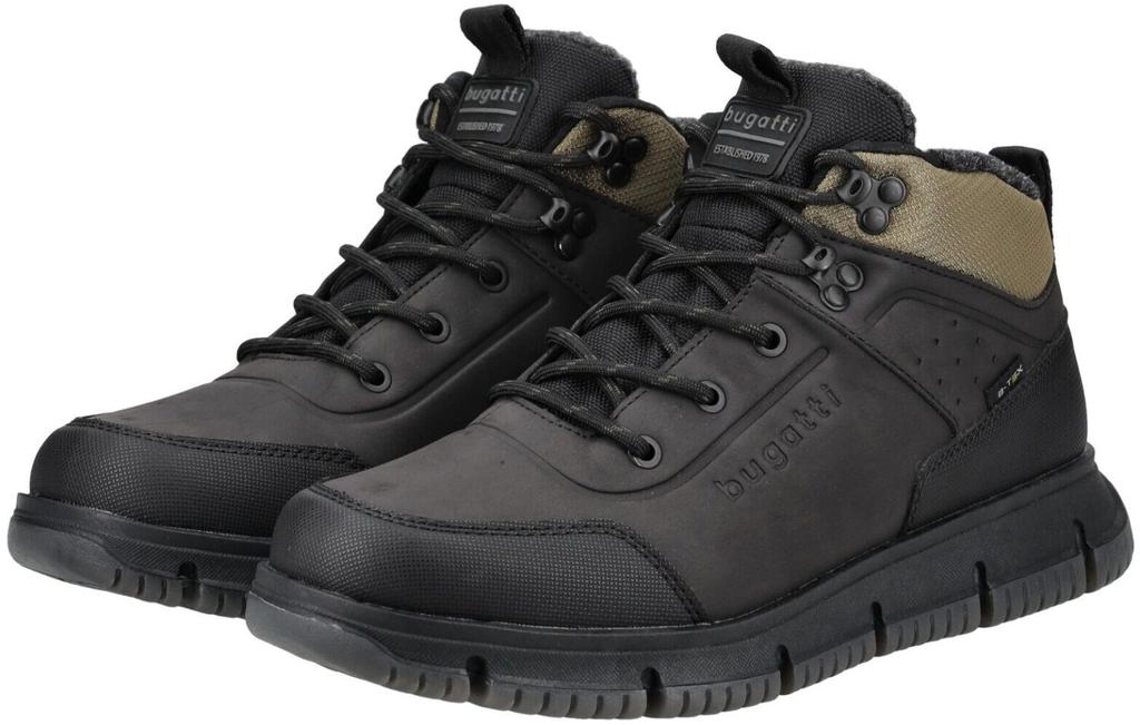 Сапоги по щиколотку Bugatti (341-AC237-5050) темно-серый/зеленый