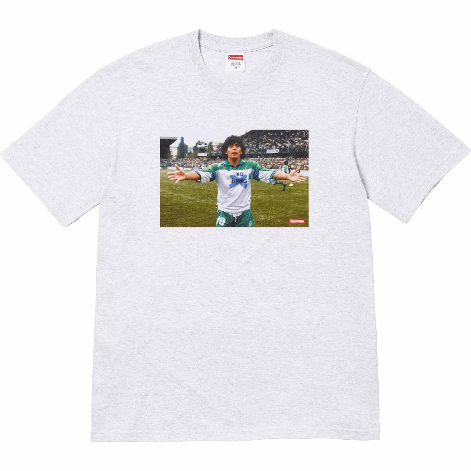 Supreme Maradona Tee Grey XXL