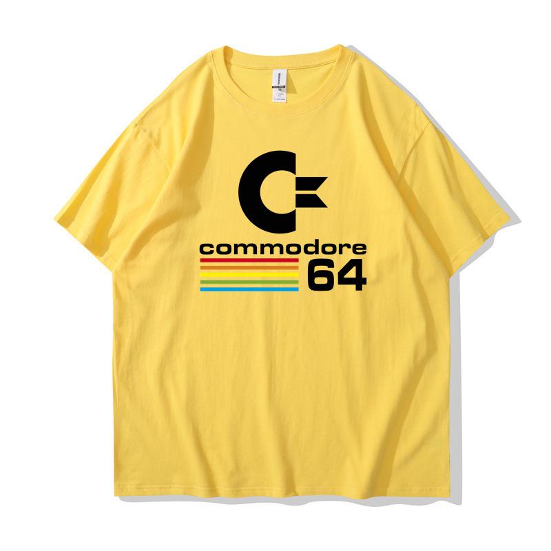 Spring and Summer's 2D Printed Round Neck Short Sleeved Men's and Women's T-shirts