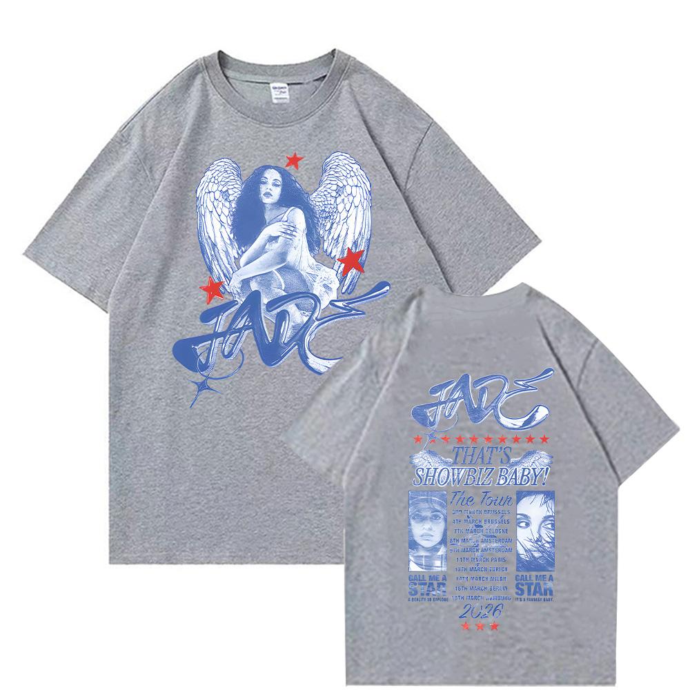 Questo è lo Showbiz, tesoro! Tour 2026 Dateback Tee Jade Thirlwall Magliette Estate Cotone Vintage Punk Abbigliamento Top Unisex