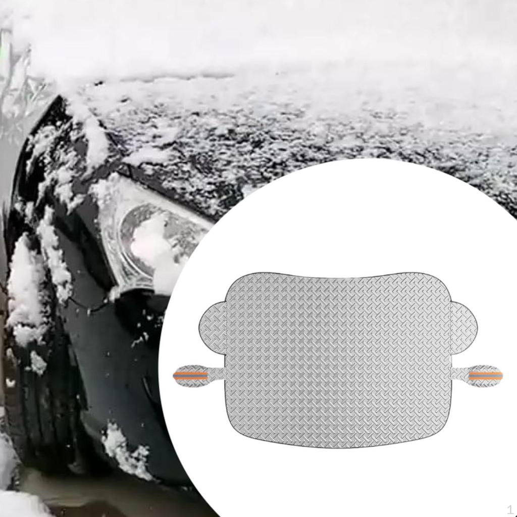 Auto Windschutzscheibe Frost Schnee Abdeckung Staub Praktische Einfach zu Bedienen Protector Zubehör
