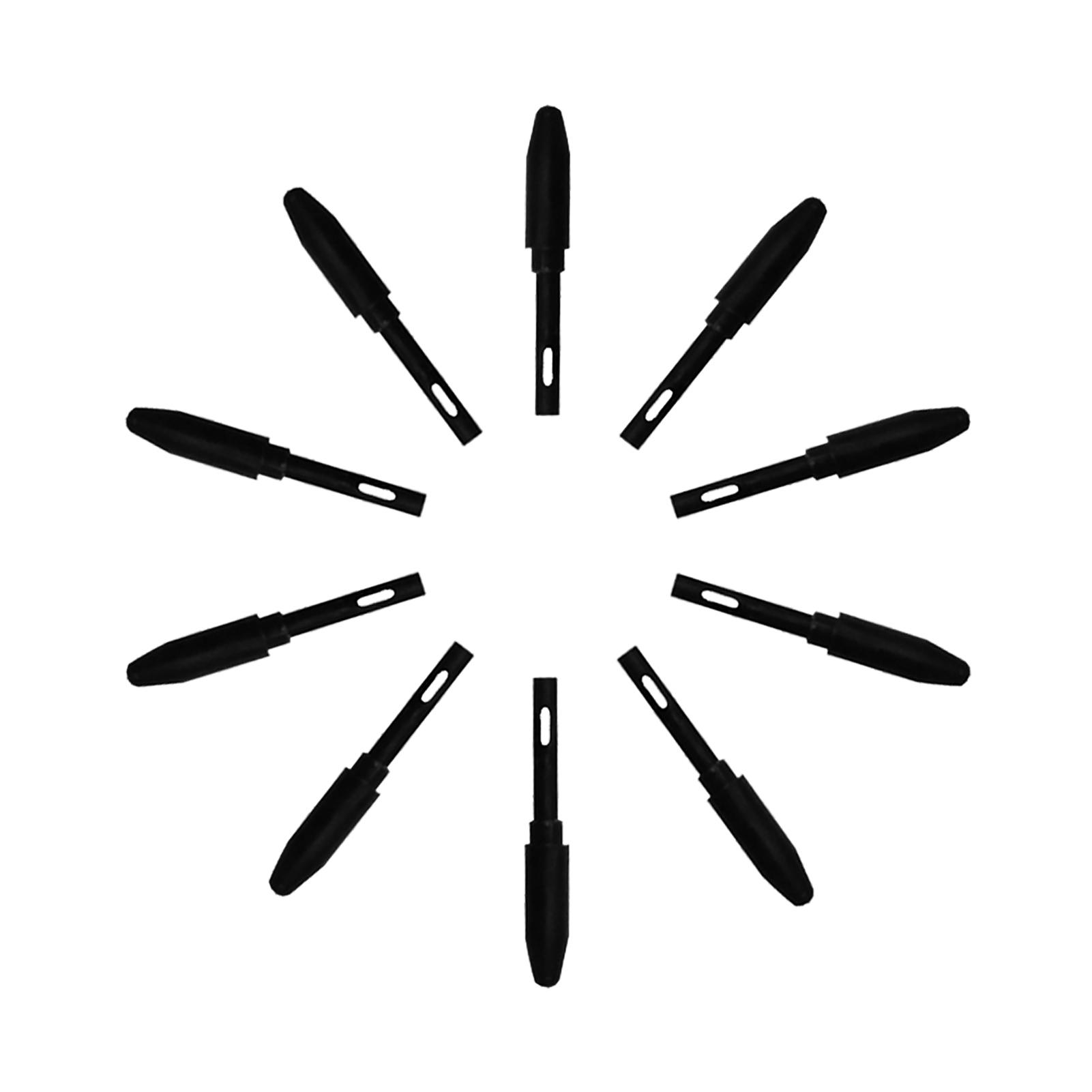 

Huion PN04, 10 шт., сменные наконечники для ручек, совместимые с графическим планшетом для рисования PW100/PW201 PN01 чёрный